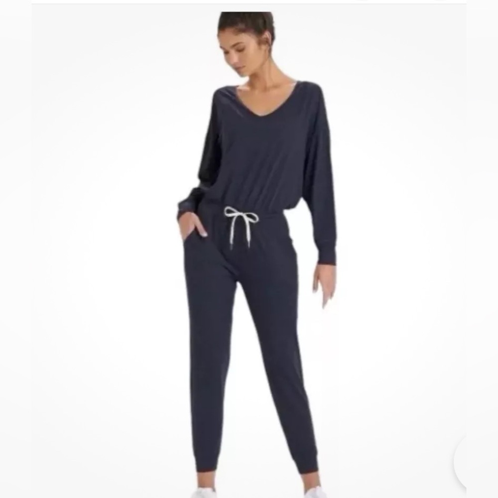 Vuori Navy Jumpsuit
